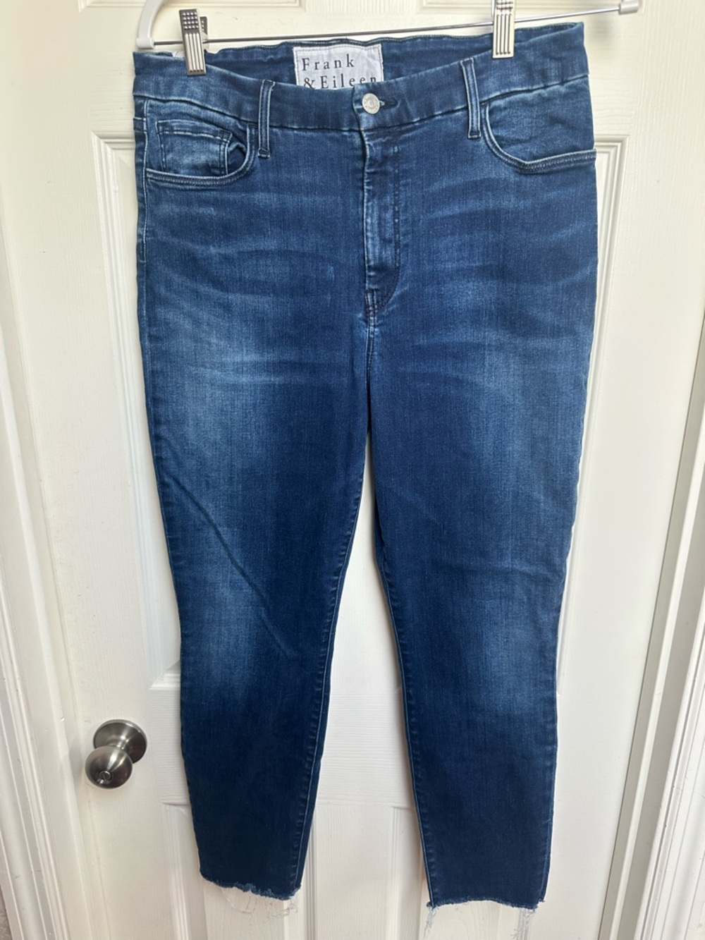 Frank & Eileen Dark Blue Stretch Jeans